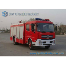 Dongfeng 6m3l 4X2 Water and Foam Tank Fire Fighting Truck
